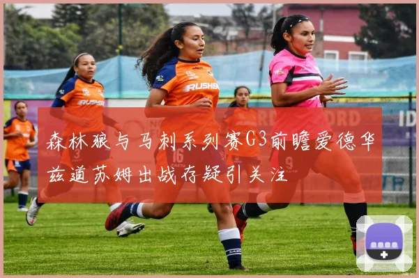 森林狼与马刺系列赛G3前瞻爱德华兹道苏姆出战存疑引关注